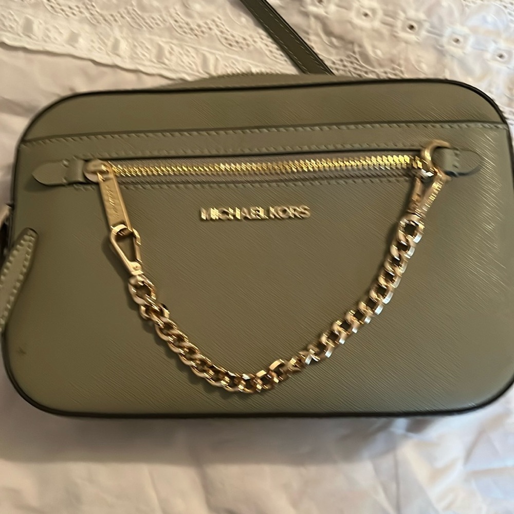 Michael Kors Crossbody bag green new with tags